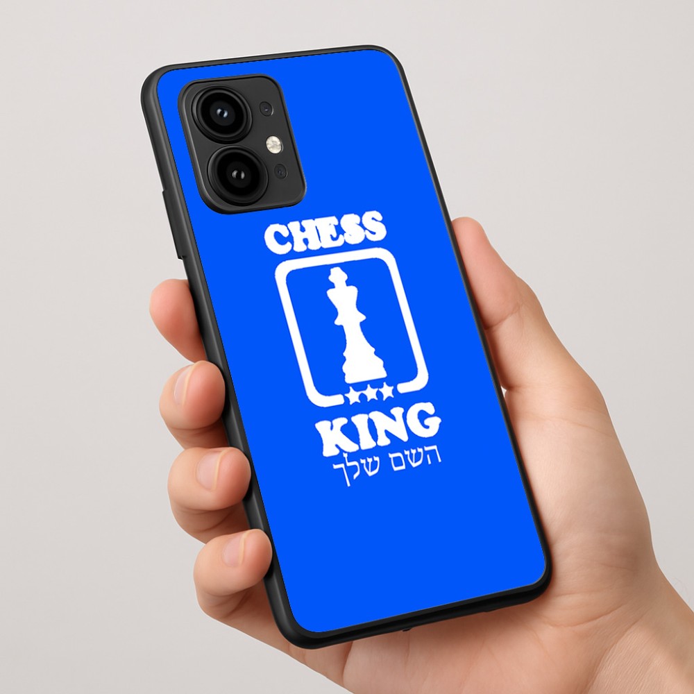 כיסוי בעיצוב אישי עם השם שלך לדגם - Motorola Edge 50 Pro 5G בעיצוב שחמט