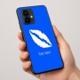 כיסוי בעיצוב אישי עם השם שלך לדגם - Motorola Edge 50 Pro 5G בעיצוב שפתיים - נשיקה