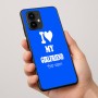 כיסוי בעיצוב אישי עם השם שלך לדגם - Motorola Edge 50 Pro 5G בעיצוב אוהב את החברה שלי