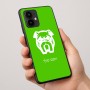 כיסוי בעיצוב אישי עם השם שלך לדגם - Motorola Edge 50 Pro 5G בעיצוב פרצוף בולדוג