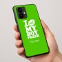 כיסוי בעיצוב אישי עם השם שלך לדגם - Motorola Edge 50 Pro 5G בעיצוב נשקי את חבר שלי