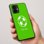 כיסוי בעיצוב אישי עם השם שלך לדגם - Motorola Edge 50 Pro 5G בעיצוב כדורגל כדור כדורגל