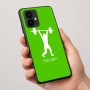 כיסוי בעיצוב אישי עם השם שלך לדגם - Motorola Edge 50 Pro 5G בעיצוב הרמת משקולות
