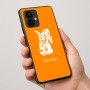 כיסוי בעיצוב אישי עם השם שלך לדגם - Motorola Edge 50 Pro 5G בעיצוב ארנב מחזיק גזר