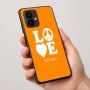 כיסוי בעיצוב אישי עם השם שלך לדגם - Motorola Edge 50 Pro 5G בעיצוב אהבה