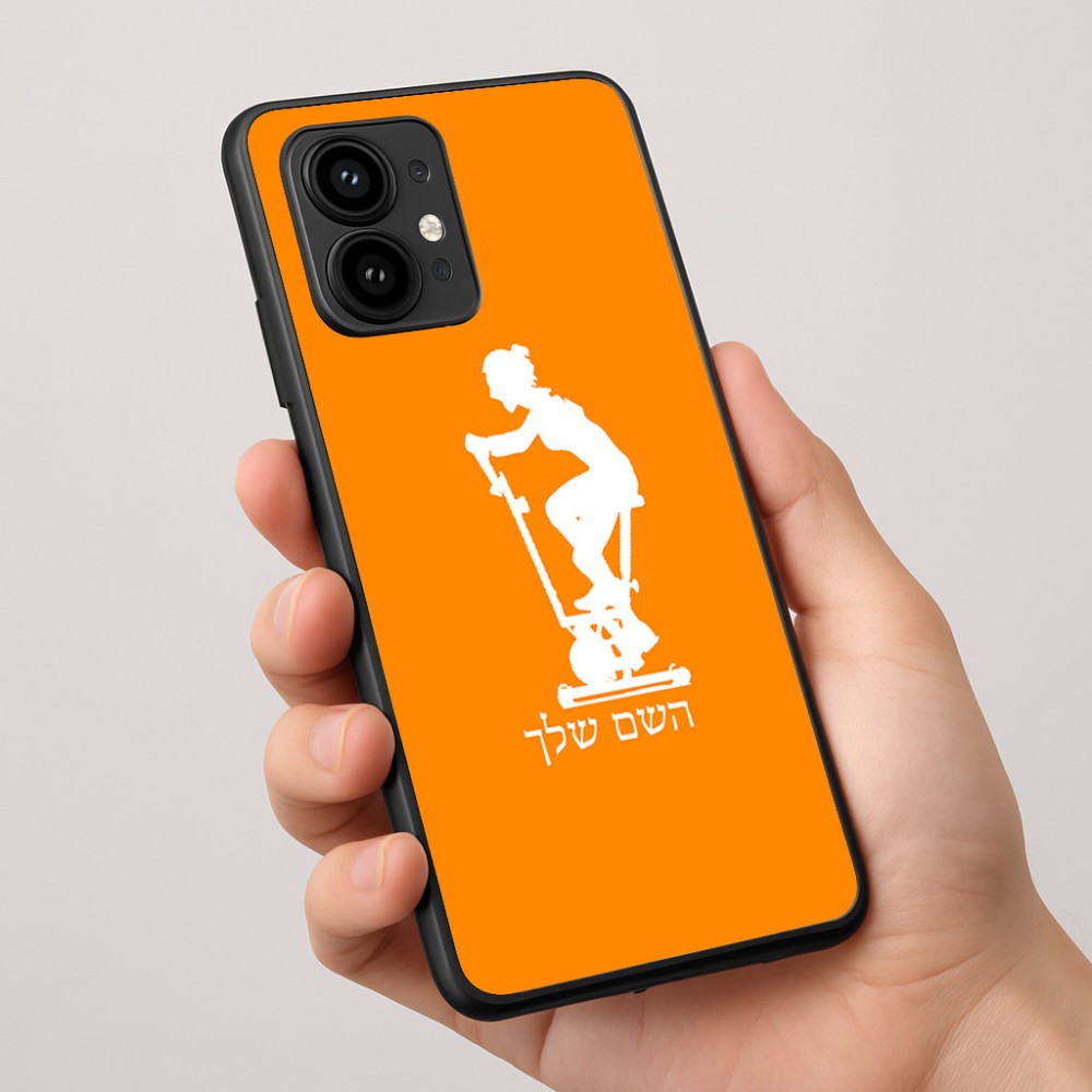 כיסוי בעיצוב אישי עם השם שלך לדגם - Motorola Edge 50 Pro 5G בעיצוב אימון ספינינג - אישה