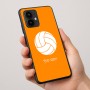 כיסוי בעיצוב אישי עם השם שלך לדגם - Motorola Edge 50 Pro 5G בעיצוב כדור כדורעף