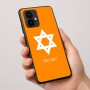 כיסוי בעיצוב אישי עם השם שלך לדגם - Motorola Edge 50 Pro 5G בעיצוב מגן דוד - מגן דוד - ישראל