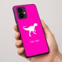 כיסוי בעיצוב אישי עם השם שלך לדגם - Motorola Edge 50 Pro 5G בעיצוב דינוזאור