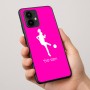 כיסוי בעיצוב אישי עם השם שלך לדגם - Motorola Edge 50 Pro 5G בעיצוב שחקנית כדורגל - אישה