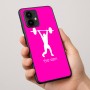 כיסוי בעיצוב אישי עם השם שלך לדגם - Motorola Edge 50 Pro 5G בעיצוב הרמת משקולות