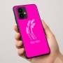כיסוי בעיצוב אישי עם השם שלך לדגם - Motorola Edge 50 Pro 5G בעיצוב חיטה גלית זהב