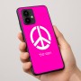 כיסוי בעיצוב אישי עם השם שלך לדגם - Motorola Edge 50 Pro 5G בעיצוב סמל השלום