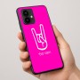 כיסוי בעיצוב אישי עם השם שלך לדגם - Motorola Edge 50 Pro 5G בעיצוב יד סלע
