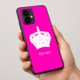 כיסוי בעיצוב אישי עם השם שלך לדגם - Motorola Edge 50 Pro 5G בעיצוב כתר מלכותי