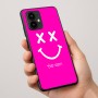כיסוי בעיצוב אישי עם השם שלך לדגם - Motorola Edge 50 Pro 5G בעיצוב סמיילי