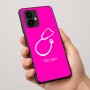 כיסוי בעיצוב אישי עם השם שלך לדגם - Motorola Edge 50 Pro 5G בעיצוב סטטוסקופ רופא