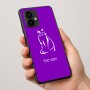 כיסוי בעיצוב אישי עם השם שלך לדגם - Motorola Edge 50 Pro 5G בעיצוב חתול