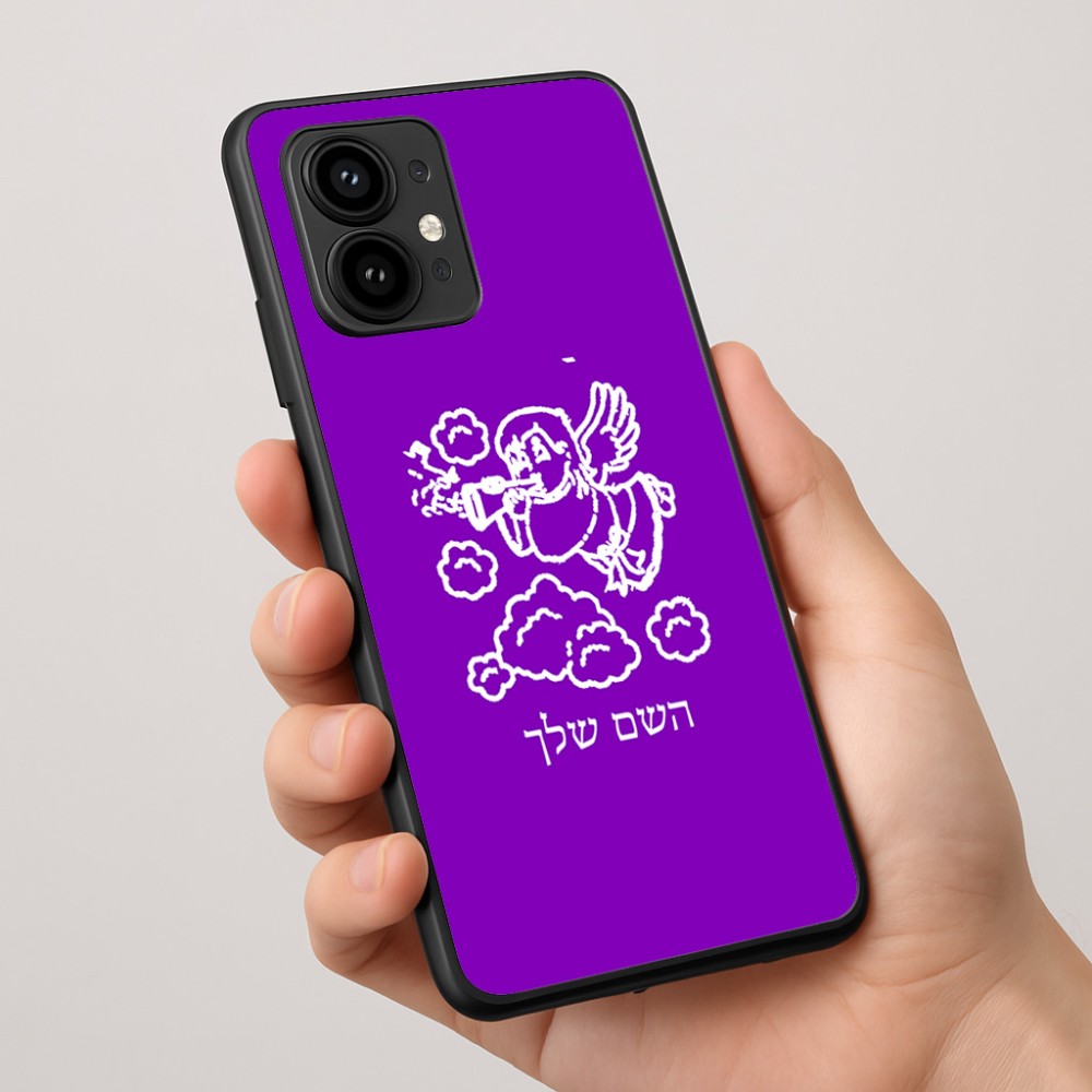 כיסוי בעיצוב אישי עם השם שלך לדגם - Motorola Edge 50 Pro 5G בעיצוב מחזמר אנג'ל 2