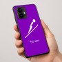 כיסוי בעיצוב אישי עם השם שלך לדגם - Motorola Edge 50 Pro 5G בעיצוב קפיצת סקי אולימפית