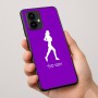 כיסוי בעיצוב אישי עם השם שלך לדגם - Motorola Edge 50 Pro 5G בעיצוב רץ רץ אישה