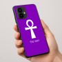 כיסוי בעיצוב אישי עם השם שלך לדגם - Motorola Edge 50 Pro 5G בעיצוב אנק - מפתח החיים המצרי