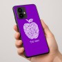 כיסוי בעיצוב אישי עם השם שלך לדגם - Motorola Edge 50 Pro 5G בעיצוב הדפס תפוח