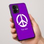 כיסוי בעיצוב אישי עם השם שלך לדגם - Motorola Edge 50 Pro 5G בעיצוב סמל השלום