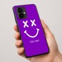 כיסוי בעיצוב אישי עם השם שלך לדגם - Motorola Edge 50 Pro 5G בעיצוב סמיילי