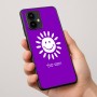כיסוי בעיצוב אישי עם השם שלך לדגם - Motorola Edge 50 Pro 5G בעיצוב שמש