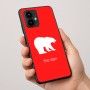 כיסוי בעיצוב אישי עם השם שלך לדגם - Motorola Edge 50 Pro 5G בעיצוב דוב