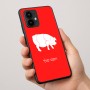 כיסוי בעיצוב אישי עם השם שלך לדגם - Motorola Edge 50 Pro 5G בעיצוב חזיר