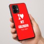 כיסוי בעיצוב אישי עם השם שלך לדגם - Motorola Edge 50 Pro 5G בעיצוב אוהב את החברה שלי