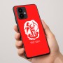 כיסוי בעיצוב אישי עם השם שלך לדגם - Motorola Edge 50 Pro 5G בעיצוב אנג'ל מוזיקלי