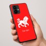כיסוי בעיצוב אישי עם השם שלך לדגם - Motorola Edge 50 Pro 5G בעיצוב מזלות - אריה
