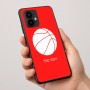 כיסוי בעיצוב אישי עם השם שלך לדגם - Motorola Edge 50 Pro 5G בעיצוב כדורסל