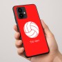 כיסוי בעיצוב אישי עם השם שלך לדגם - Motorola Edge 50 Pro 5G בעיצוב כדור כדורעף