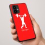 כיסוי בעיצוב אישי עם השם שלך לדגם - Motorola Edge 50 Pro 5G בעיצוב הרמת משקולות