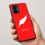 כיסוי בעיצוב אישי עם השם שלך לדגם - Motorola Edge 50 Pro 5G בעיצוב נוצת נוצה