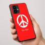 כיסוי בעיצוב אישי עם השם שלך לדגם - Motorola Edge 50 Pro 5G בעיצוב סמל השלום