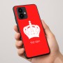 כיסוי בעיצוב אישי עם השם שלך לדגם - Motorola Edge 50 Pro 5G בעיצוב כתר מלכותי