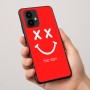 כיסוי בעיצוב אישי עם השם שלך לדגם - Motorola Edge 50 Pro 5G בעיצוב סמיילי