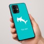 כיסוי בעיצוב אישי עם השם שלך לדגם - Motorola Edge 50 Pro 5G בעיצוב כריש ראש פטיש