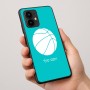 כיסוי בעיצוב אישי עם השם שלך לדגם - Motorola Edge 50 Pro 5G בעיצוב כדורסל