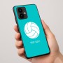 כיסוי בעיצוב אישי עם השם שלך לדגם - Motorola Edge 50 Pro 5G בעיצוב כדור כדורעף