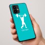 כיסוי בעיצוב אישי עם השם שלך לדגם - Motorola Edge 50 Pro 5G בעיצוב הרמת משקולות