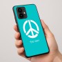כיסוי בעיצוב אישי עם השם שלך לדגם - Motorola Edge 50 Pro 5G בעיצוב סמל השלום