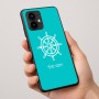 כיסוי בעיצוב אישי עם השם שלך לדגם - Motorola Edge 50 Pro 5G בעיצוב הגה - קפטן - ים