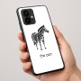 כיסוי בעיצוב אישי עם השם שלך לדגם - Motorola Edge 50 Pro 5G בעיצוב זברה