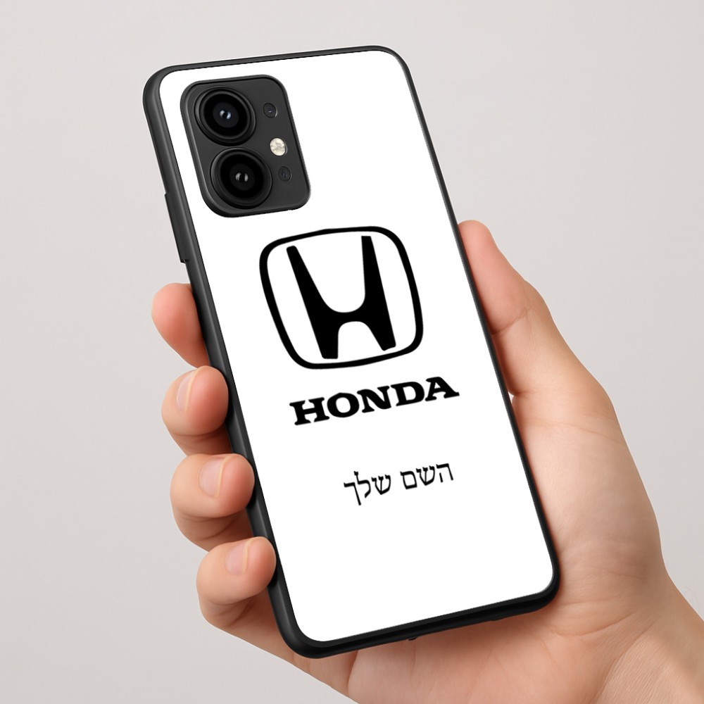 כיסוי בעיצוב אישי עם השם שלך לדגם - Motorola Edge 50 Pro 5G בעיצוב הונדה 2